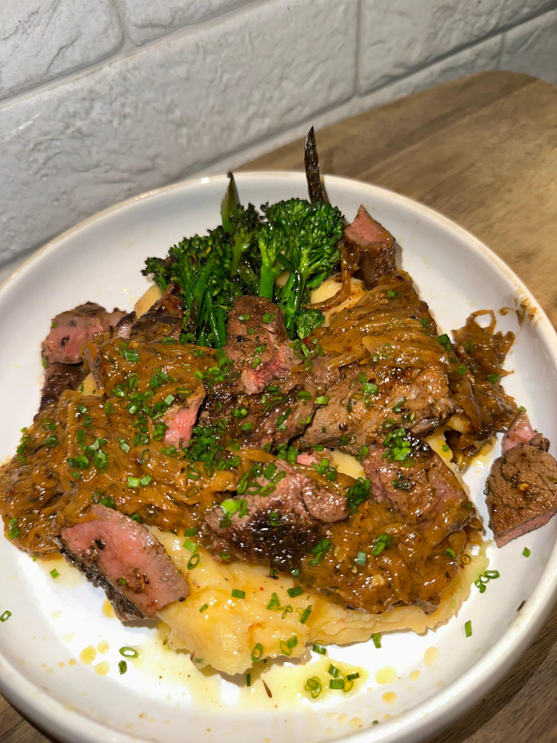 Cowboy Butter Steak Mash Bowl