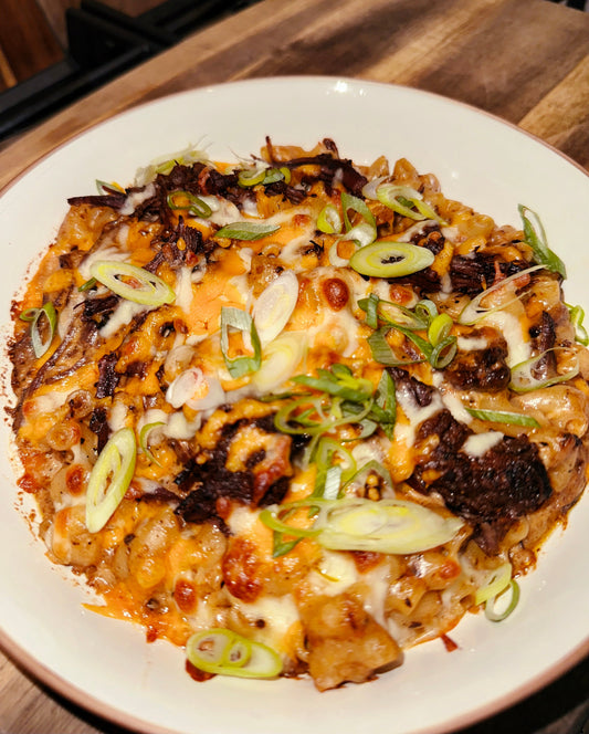 Cowboy Butter Brisket Mac & Cheese